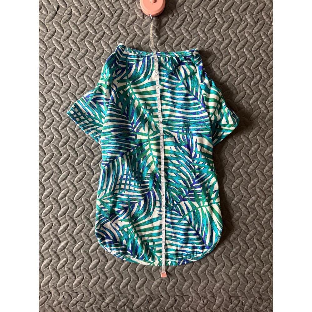 Heart to Tail Palm tree/fern Dog shirt - size: M